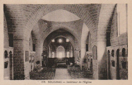 Z++ 19-(87) SOLIGNAC - INTERIEUR DE L' EGLISE - 2 SCANS - Sonstige & Ohne Zuordnung