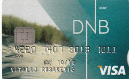 LITUANIA BANK AND DEBIT CARDS N.4 CARDS - POSSIBLE SALE OF SINGLE CARDS - Krediet Kaarten (vervaldatum Min. 10 Jaar)