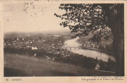 Z++ 21-(89) JOIGNY - VUE GENERALE ET LA VALLEE DE L' YONNE - 2 SCANS - Joigny