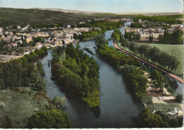 Z++ 21-(89) CHAMPS - VUE PANORAMIQUE - CARTE COULEURS - 2 SCANS - Champs Sur Yonne