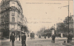 Z++ 24-(92) ISSY LES MOULINEAUX - AVENUE DE LA REPUBLIQUE - ANIMATION - VEHICULE LIVRAISON  CH. GERVAIS  - 2 SCANS - Issy Les Moulineaux