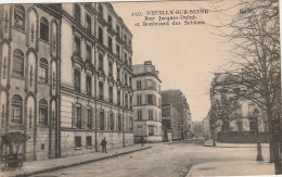 Z++ 24-(92) NEUILLY SUR SEINE  - RUE JACQUES DULUB ET BOULEVARD DES SABLONS  - 2 SCANS - Neuilly Sur Seine