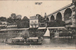 Z++ 26-(94) DE NOGENT A JOINVILLE LE PONT - LE VIADUC - ANIMATION - BATEAU PROMENADE - AVION - 2 SCANS - Sonstige & Ohne Zuordnung