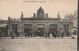 Z++ 27-(94) VINCENNES - LA GARE - ANIMATION - 2 SCANS - Vincennes