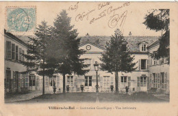 Z++ 28-(95) VILLIERS LE BEL - INSTITUTION GUERBIGNY - VUE INTERIEURE - 2 SCANS - Villiers Le Bel