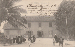 Z++ 30- SAINT LOUIS - GARE ( SENEGAL ) - ANIMATION - ATTELAGE - FORTIER , PHOT.  DAKAR - 2 SCANS - Senegal