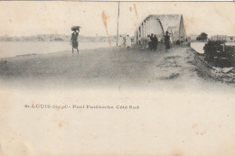 Z++ 30- ST LOUIS ( SENEGAL ) - PONT FAIDHERBE , COTE SUD - 2 SCANS - Senegal