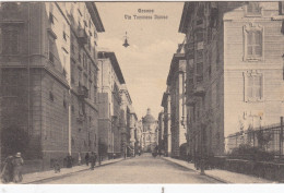 GENOVA-VIA TOMMASO INVREA-CARTOLINA  NON VIAGGIATA  1915-1925 - Genova