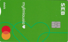 LITUANIA BANK AND DEBIT CARDS N.4 CARDS - POSSIBLE SALE OF SINGLE CARDS - Cartes De Crédit (expiration Min. 10 Ans)