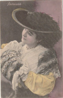 Z+ 28- MELVILLE " PARISIANA " , ARTISTE  - V. P. , PARIS - CARTE COLORISEE - 2 SCANS - Entertainers