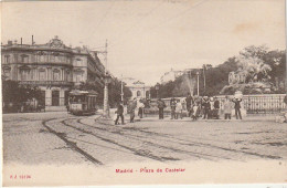 Z+ 30- MADRID ( ESPANA ) - PLAZA DE CASTELAR - TRAMWAY - 2 SCANS - Madrid