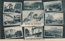 Z+ Nw 35-(73) CHALLES LES EAUX - HOTEL DU CHATEAU - CARTE MULTIVUES  - Souvenir De...