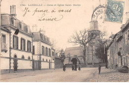 LAMBALLE - Haras Et Eglise Saint Martin - Très Bon état - Lamballe