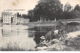 JARNAC - Entrée Du Square - état - Jarnac