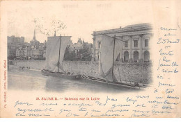 SAUMUR - Bateaux Sur La Loire - Très Bon état - Saumur