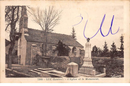 LUC - L'Eglise Et Le Monument - Très Bon état - Andere & Zonder Classificatie