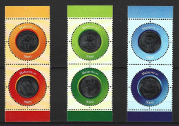 MALAISIE. N°1380-5 De 2010. Monnaies Malaises. - Münzen