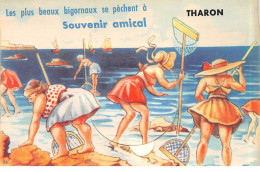 THARON - Souvenir Amical - Carte Système - Très Bon état - Tharon-Plage