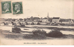 SELLES SUR CHER - Vue Générale - état - Selles Sur Cher