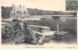 Château De CHENONCEAUX - Le Port - Très Bon état - Chenonceaux