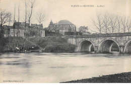 SAINT JEAN SUR MAYENNE - Le Pont - Très Bon état - Other & Unclassified