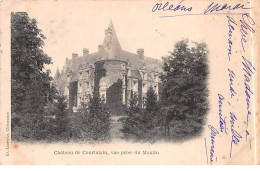 Château De COURTALAIN , Vue Prise Du Moulin - Très Bon état - Courtalain