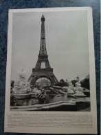AFFICHE  - PHOTOGRAPHIQUE    -  LA  TOUR  EIFFEL  , PARIS - Plakate