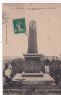 ZA Nw-(62) BETHUNE - CIMETIERE , MONUMENT ELEVE A LA MEMOIRE DES MILITAIRES - ANIMATION - Bethune