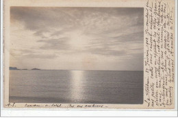 ÎLES DES AMBIERS : Coucher De Soleil - CARTE PHOTO En 1902 -  Très Bon état - Other & Unclassified