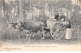 LANDES - Dans La Forêt, Mise En Barrique De La Résine - Très Bon état - Otros & Sin Clasificación