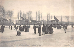 LONS LE SAUNIER LES BAINS - Patinage Au Parc - Très Bon état - Lons Le Saunier