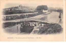 BEZIERS - Vue Générale Prise Des Neuf Ecluses - Très Bon état - Beziers