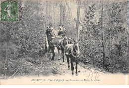 ARCACHON - Excursion En Forêt - Le Retour - Très Bon état - Arcachon