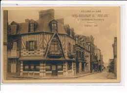 VILLERS-sur-MER : Hôtel-Restaurant Du "Petit-Duc", A.VAUQUELIN, Propriétaire - Très Bon état - Villers Sur Mer