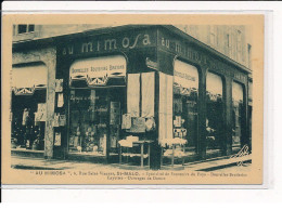 ST-MALO : "Au Mimosa", Spécialité De Souvenirs Du Pays, Dentelles-broderies Layettes, Ouvrages De Dames - Très Bon état - Saint Malo