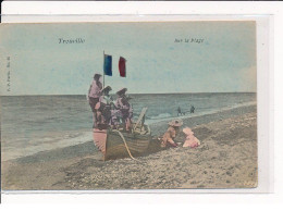 TROUVILLE : Sur La Plage - Très Bon état - Trouville