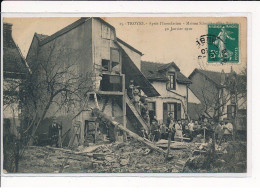 TROYES Après L'inondation, Maison Schmidt, 30 Janvier 1910 - Très Bon état - Troyes