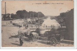 SAUJON : RIBEROU - Le Port à Marée Basse - Très Bon état - Saujon