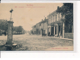 SEISSAN : La Place Et Avenue De Masseube - Très Bon état - Autres & Non Classés