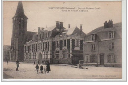 SIGNY L'ABBAYE : Nouveau Bâtiment (1926) - école De Filles Et Martenelle - Très Bon état - Other & Unclassified