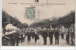 RUEIL : Anniversaire Du Combat De La Malmaison 21 Octobre 1870 - Retour De Cortège - Très Bon état - Rueil Malmaison