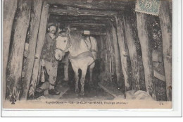 SAINT ELOY LES MINES : Dans La Mine...- Très Bon état - Saint Eloy Les Mines