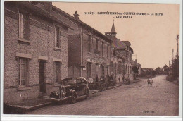 SAINT ETIENNE SUR SUIPPES : La Mairie - Café Huyet - Très Bon état - Other & Unclassified