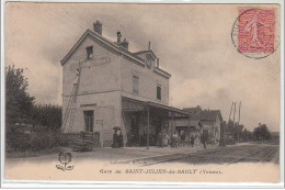 SAINT JULIEN DU SAULT : La Gare - Très Bon état - Saint Julien Du Sault