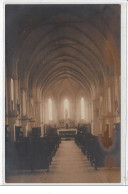 SAINT LO : Intérieur De L'église - CARTE PHOTO - Très Bon état - Saint Lo