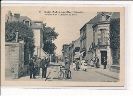 SAINT-AUBIN-sur-MER : Grande-rue Et Bureau De Poste - Très Bon état - Saint Aubin