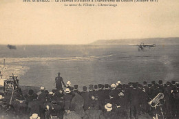 SAINT-BRIEUC : La Journée D'aviation à L'aérodrome De Cesson Octobre 1910 Le Retour De L'oiseau - Tres Bon Etat - Saint-Brieuc