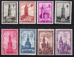 Belgica, 1939 Y&T. 519 / 526,  MNH. - Nuovi