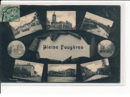 PLEINE-FOUGERES : Côte D'Emeraude, Carte Souvenir, Divers Lieux De La Ville - Très Bon état - Sonstige & Ohne Zuordnung