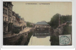 PONT-AUDEMER - CARTE TOILEE - Très Bon état - Pont Audemer